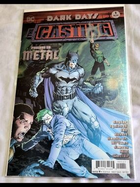 DC Comics Dark Days: The Casting #1 - Batman Comic